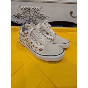 Vans Old Skool Poppy Floral Canvas Suede Skate Sneakers Women's 6.5